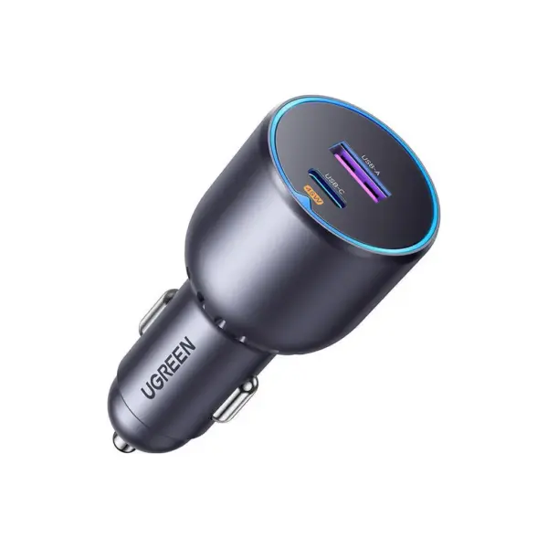 Зарядний пристрій Ugreen 2xUSB 63W (USB-C+USB-A) QC3.0 (EC701) (35023)