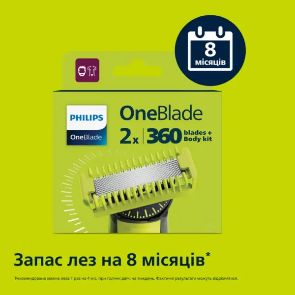 Аксесуари до електробритв Philips QP624/50