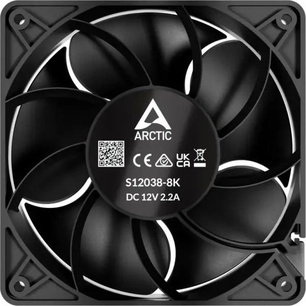 Кулер до корпусу Arctic S12038-8K (ACFAN00294A)