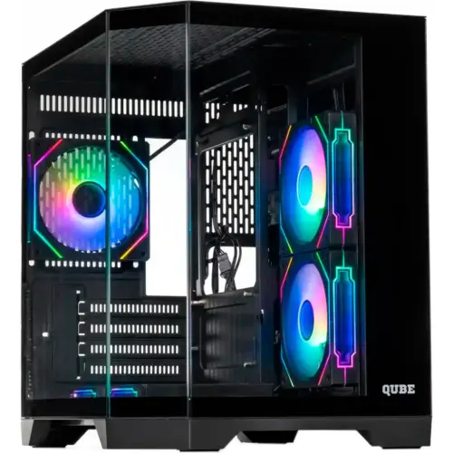 Корпус для ПК Qube CRYSTAL_GBNU3