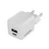 Зарядний пристрій Canyon CU20AC GaN 20W 1xPD 1xQC EU White (CNS-CUW20AC)