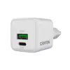 Зарядний пристрій Canyon CU20AC GaN 20W 1xPD 1xQC EU White (CNS-CUW20AC)