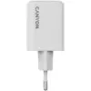 Зарядний пристрій Canyon CU45AC GaN 45W 1xPD 1xQC EU White (CNS-CUW45AC)