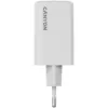 Зарядний пристрій Canyon CU65ACC GaN 65W 2xPD 1xQC EU White (CNS-CUW65ACC)