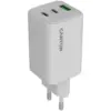 Зарядний пристрій Canyon CU65ACC GaN 65W 2xPD 1xQC EU White (CNS-CUW65ACC)