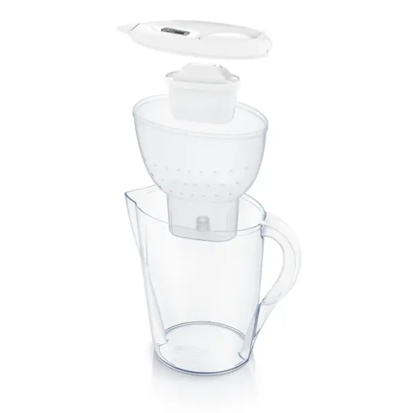 Фільтр-глечик Brita Marella Memo MXPro 2.4л (1.4л води) з фільтр-картриджем 3шт, білий (1061242) Фільтр-глечик Brita Marella Memo MXPro 2.4л (1.4л води) з фільтр-картриджем 3шт, білий (1061242)