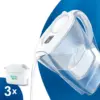 Фільтр-глечик Brita Marella Memo MXPro 2.4л (1.4л води) з фільтр-картриджем 3шт, білий (1061242) Фільтр-глечик Brita Marella Memo MXPro 2.4л (1.4л води) з фільтр-картриджем 3шт, білий (1061242)