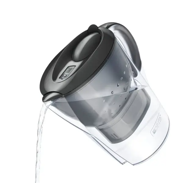 Фільтр-глечик Brita Marella Memo MXPro 2.4л (1.4л води) з фільтр-картриджем 3шт, графіт (1052796) Фільтр-глечик Brita Marella Memo MXPro 2.4л (1.4л води) з фільтр-картриджем 3шт, графіт (1052796)