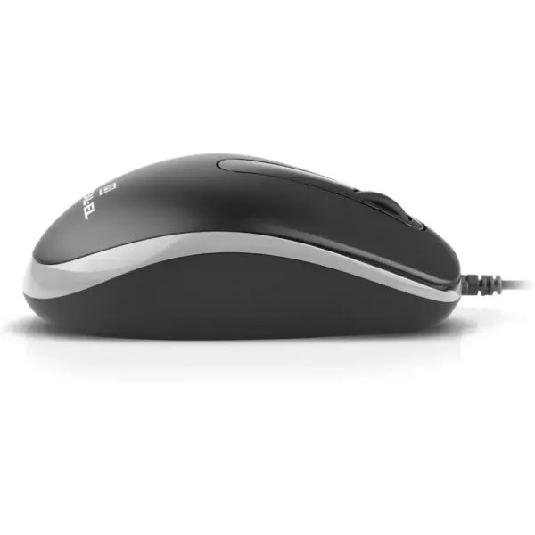 Мишка REAL-EL RM-215 USB Black/Gray (EL123200037)