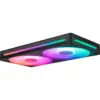 Кулер до корпусу NZXT F240 RGB Core Fan (Single Frame) - Black (RF-U24HF-B1)