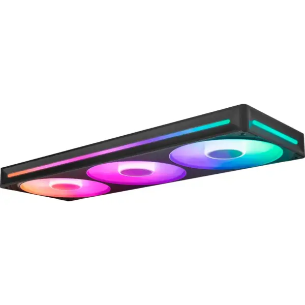 Кулер до корпусу NZXT F360 RGB Core Fan (Single Frame) - Black (RF-U36HF-B1)