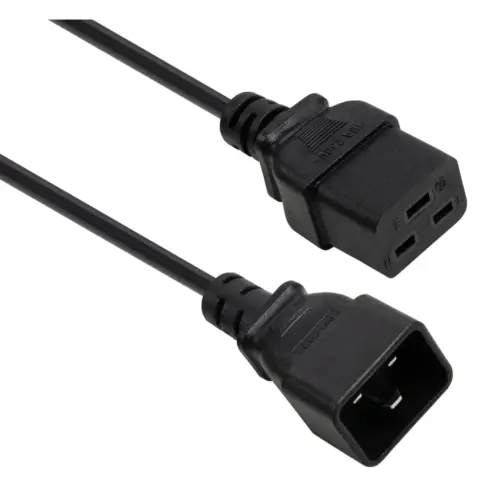 Кабель живлення C19 to C20 1.8m 1.5mm2 copper Vinga (VYPCC19201815CU)