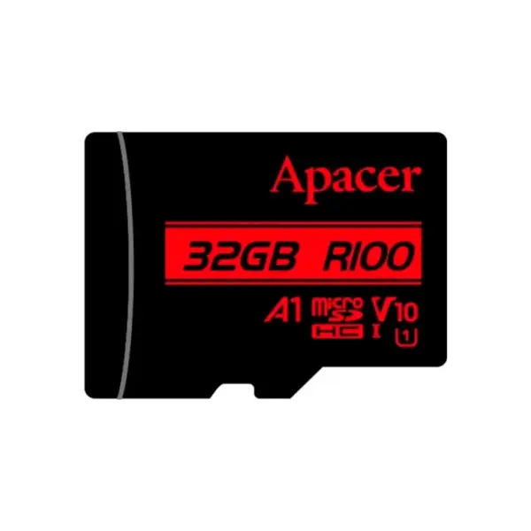 Карта пам'яті Apacer 32GB microSD class 10 UHS-I V10 A1 (AP32GMCSH10UB-RA) Карта пам'яті Apacer 32GB microSD class 10 UHS-I V10 A1 (AP32GMCSH10UB-RA)
