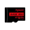 Карта пам'яті Apacer 64GB microSD class 10 UHS-I V10 A1 (AP64GMCSX10UB-RA)
