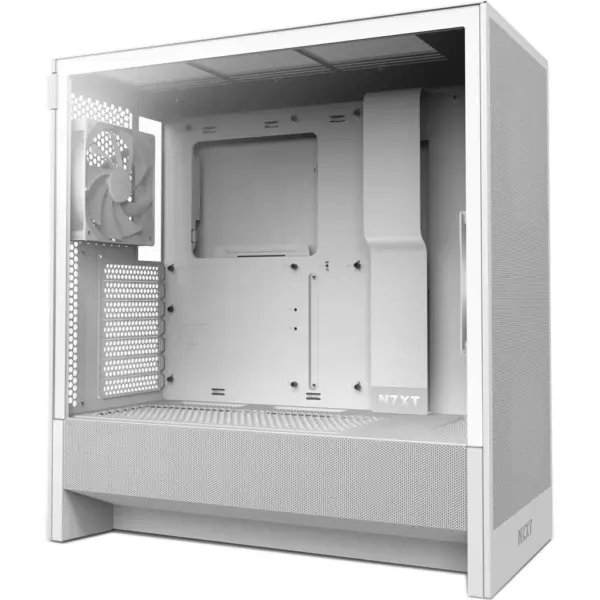 Корпус для ПК NZXT H5 Flow Compact All White (CC-H52FW-01)