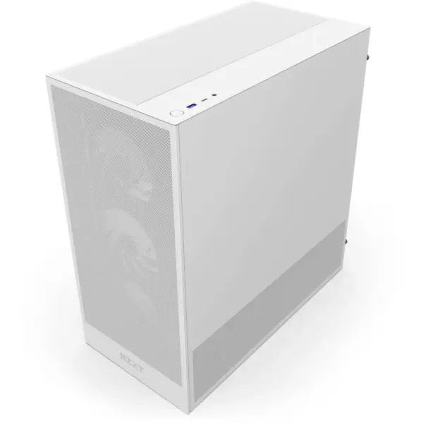 Корпус для ПК NZXT H5 Flow RGB Compact All White (CC-H52FW-R1)