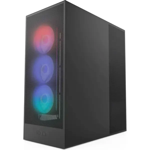 Корпус для ПК NZXT H7 Flow RGB All Black (CM-H72FB-R1)
