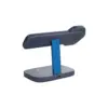 Зарядний пристрій Canyon wireless charger HEXAGON WCS-310 3in1 DarkGrey/Blue (CNS-WCS310DGBL)