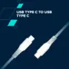 Дата кабель USB-C to USB-C 2.0m CC60SC 60W White Canyon (CNS-CC60SC20W) Дата кабель USB-C to USB-C 2.0m CC60SC 60W White Canyon (CNS-CC60SC20W)
