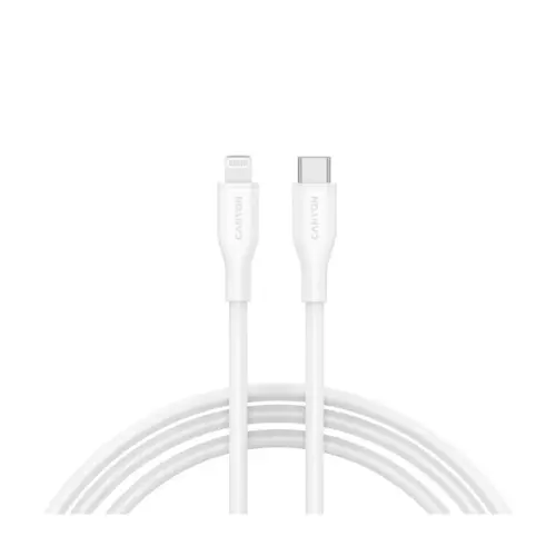 Дата кабель USB-C to Lightning 1.0m CLNM60 C-L 60W MFI Silicon White Canyon (CNS-CLNM60SC10W) Дата кабель USB-C to Lightning 1.0m CLNM60 C-L 60W MFI Silicon White Canyon (CNS-CLNM60SC10W)