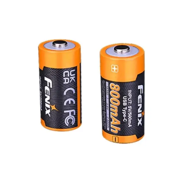 Акумулятор Fenix 16340 (800 UP mAh) Type-C (ARB-L16-800UP)
