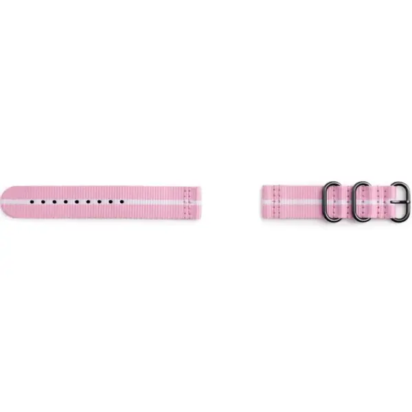 Ремінець до смарт-годинника Samsung Gear Premium Nato Pink-White (GP-R600BREECAE)