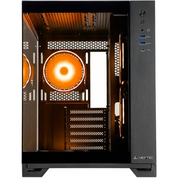 Корпус для ПК Chieftec VISIO (GM-30B-TG-OP)