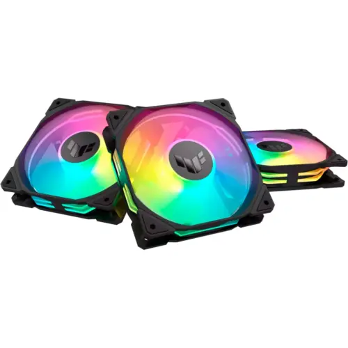Кулер до корпусу ASUS TUF GAMING TR120 FAN ARGB BLACK 3IN1 (90DA0090-B09020)