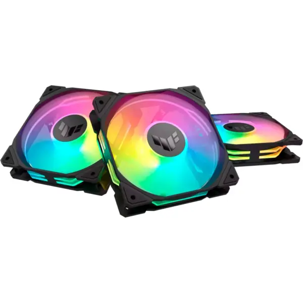 Кулер до корпусу ASUS TUF GAMING TR120 FAN ARGB BLACK 3IN1 (90DA0090-B09020)
