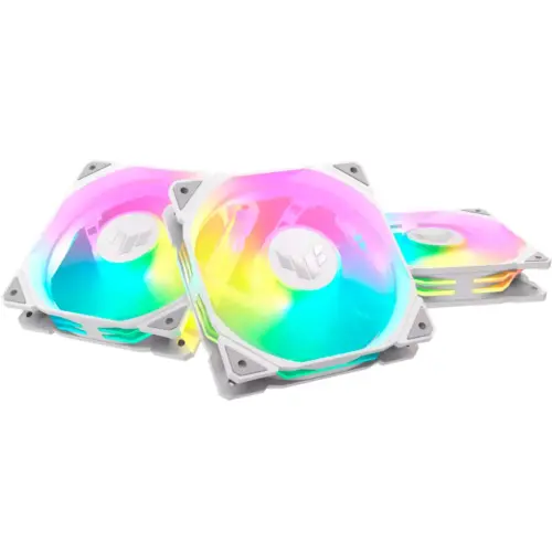 Кулер до корпусу ASUS TUF GAMING TR120 FAN ARGB WHITE 3IN1 (90DA0093-B09020)