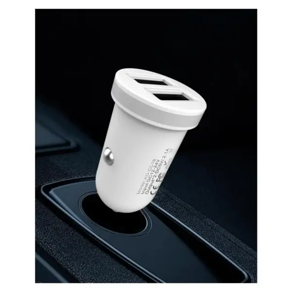Зарядний пристрій XO CC18 2.1A/2 USB White (XO-CC18-WH)