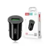 Зарядний пристрій XO QC 3.0 CC35 18W/1USB Black (XO-CC35-BK)