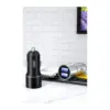 Зарядний пристрій XO TZ09 2.4A/2 USB + cable lightning Black (XO-TZ09L-BK)