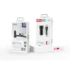 Зарядний пристрій XO TZ09 2.4A/2 USB + cable microUSB Black (XO-TZ09M-BK)