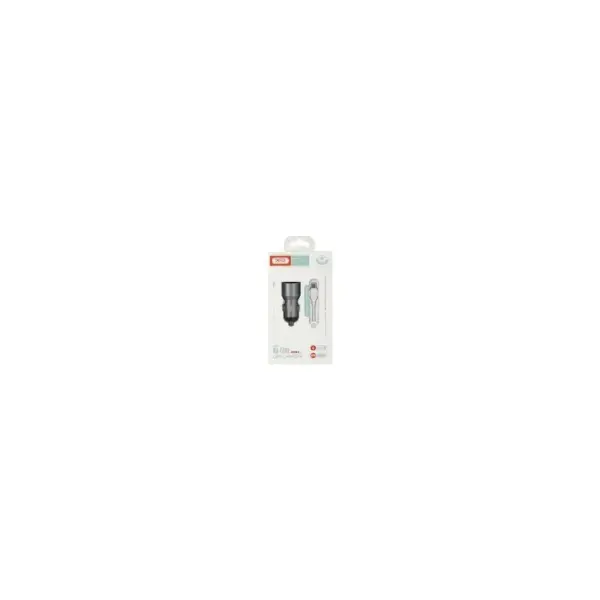 Зарядний пристрій XO TZ09 2.4A/2 USB + cable microUSB Grey (XO-TZ09M-GR)