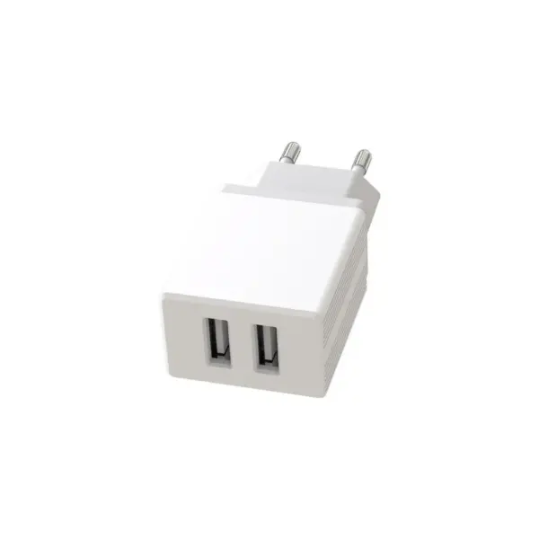 Зарядний пристрій XO L75 2USB/2.4A + Lightning White (XO-L75-L)