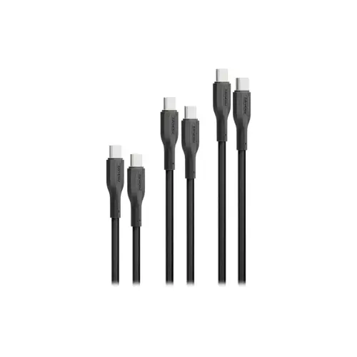 Дата кабель USB-C to USB-C 2.0m Promate (cablekit-cc.black)