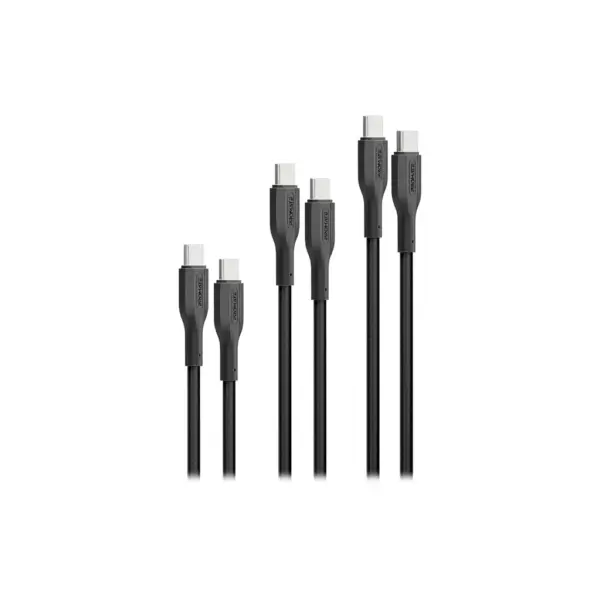 Дата кабель USB-C to USB-C 2.0m Promate (cablekit-cc.black)