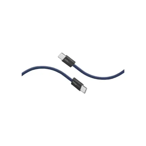 Дата кабель USB-C to USB-C 1.2m Promate (ecoline-cc120.navy)