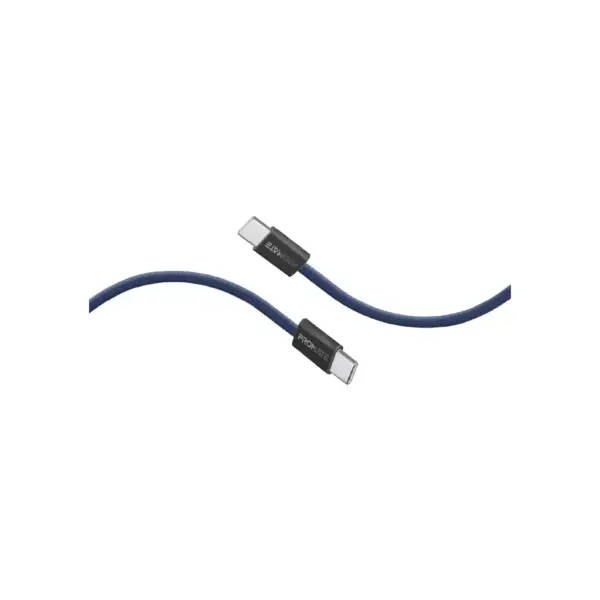 Дата кабель USB-C to USB-C 1.2m Promate (ecoline-cc120.navy) Дата кабель USB-C to USB-C 1.2m Promate (ecoline-cc120.navy)