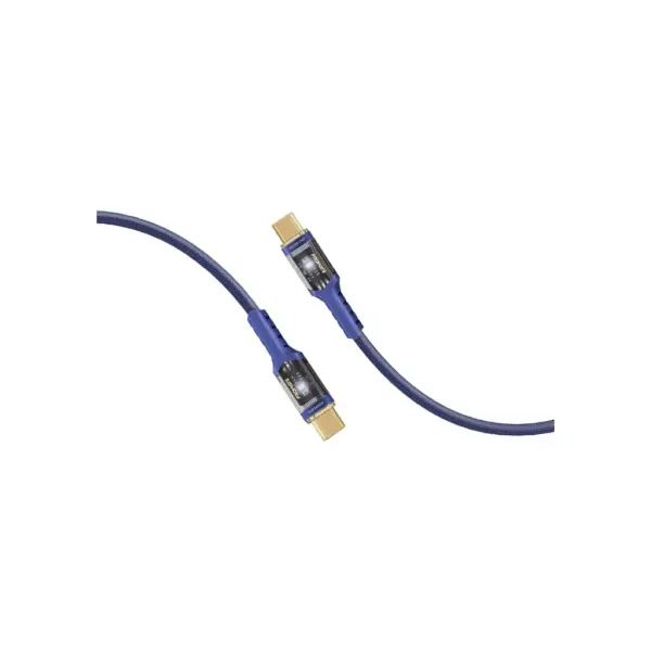 Дата кабель USB-C to USB-C 1.2m Promate (lucidline-cc120.navy)