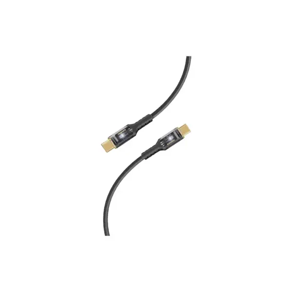 Дата кабель USB-C to USB-C 2.0m Promate (lucidline-cc200.black)