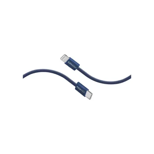 Дата кабель USB-C to Lightning 1.2m Promate (ecoline-ci120.navy)