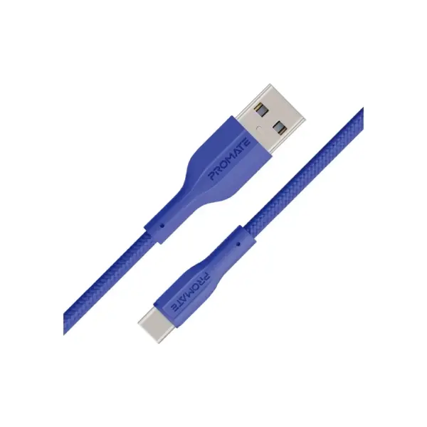 Дата кабель USB 2.0 AM to USB-C 1.2m Promate (xcord-ac.navy) Дата кабель USB 2.0 AM to USB-C 1.2m Promate (xcord-ac.navy)