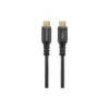 Дата кабель USB-C to USB-C 1.0m Promate (powerbolt240-1m.black)