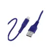 Дата кабель USB 2.0 AM to Lightning 1.2m blue Promate (powerline-ai120.blue)