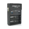 Зарядний пристрій для акумуляторів Liitokala 2 Slots, USB1/QC/3.0, USB2/2.4A, NiMHC(R14)/SC/AA/AAA/17670, Li-ion10440...26650 (Lii-TR2000) Зарядний пристрій для акумуляторів Liitokala 2 Slots, USB1/QC/3.0, USB2/2.4A, NiMHC(R14)/SC/AA/AAA/17670, Li-ion10440...26650 (Lii-TR2000)