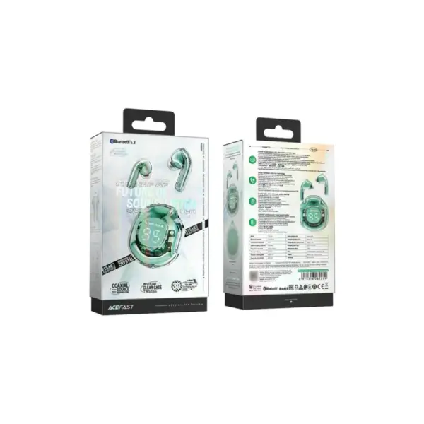 Навушники Acefast T8 Mint Green (6974316282259)
