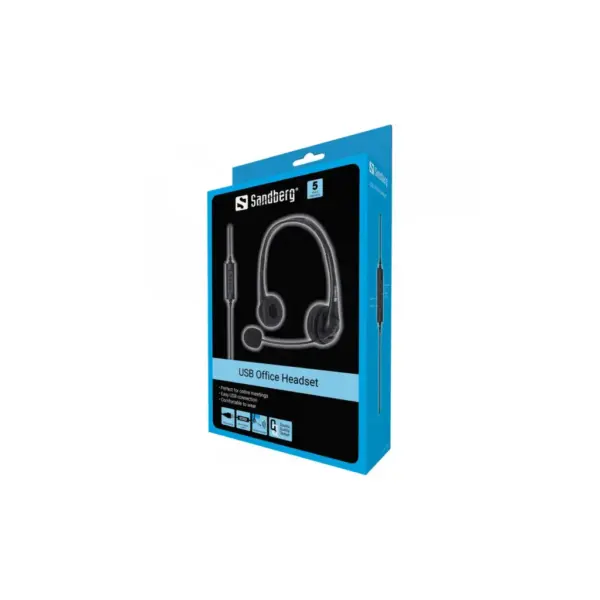 Навушники Sandberg Office USB Black (126-12)
