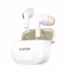 Навушники Canyon Hexagon 7 TWS ANC+ENC Wireless Charge White/Beige (CNS-TWS7WB)